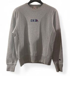 END. X Champion Limited Edition Reverse Weave Crewneck Sweatshirt Size Medium